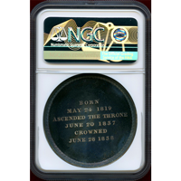 【SOLD】イギリス 1966年 銀メダル ヴィクトリア女王戴冠 リストライク PF66CAMEO