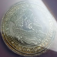 【SOLD】オーストリア 1626年 2ターラー 銀貨 レオポルト大公ご成婚記念 NGC MS62