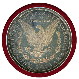 【SOLD】アメリカ 1880-S $1 銀貨 モルガンダラー NGC MS65PL