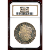 【SOLD】アメリカ 1880-S $1 銀貨 モルガンダラー NGC MS65PL