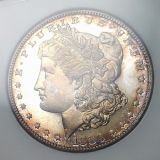 【SOLD】アメリカ 1880-S $1 銀貨 モルガンダラー NGC MS65PL