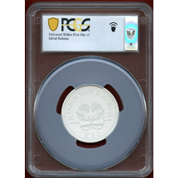 パプアニューギニア 2020年 20キナ 銀貨 極楽鳥 PCGS PR70Matte FDI