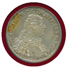 ドイツ レーゲンスブルク 1756ICB ターラー 銀貨 都市景観 PCGS AU55