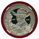 スイス 現代射撃祭 2003年 50フラン 銀貨 バーゼル NGC PF69UC