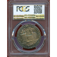 イギリス 1911年 銀メダル エドワード王子 PCGS SP63