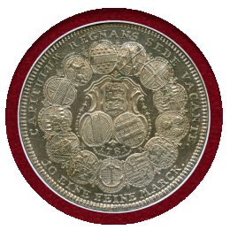 【SOLD】ドイツ アイヒシュテット 1781KR ターラー 銀貨 都市景観 NGC MS63