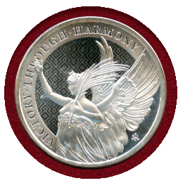 セントヘレナ 2021年 1ポンド 銀貨 Queen's Virtues Victory