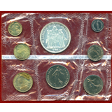 フランス 1973年 モダンコイン 8枚セット MONNAIE DE PARIS