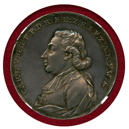 【SOLD】ドイツ フランクフルト 1807 銀メダル 都市景観 NGC MS63
