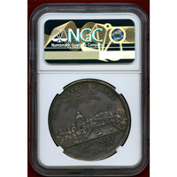 【SOLD】ドイツ フランクフルト 1807 銀メダル 都市景観 NGC MS63