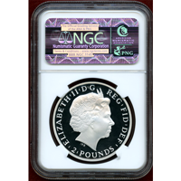イギリス 2014年 2ポンド 銀貨 ブリタニア NGC PF70UC ER