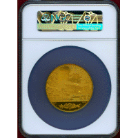 イギリス 1953年 金メダル エリザベス2世戴冠記念 NGC MS63