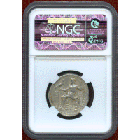 マケドニア王国 336-323BC テトラドラクマ 銀貨 アレキサンダー大王 Ch VF