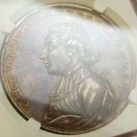 【SOLD】ドイツ フランクフルト 1807 銀メダル 都市景観 NGC MS63