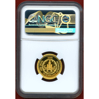 モンゴル 1998年 2500トゥグルグ 金貨 干支シリーズ 寅年 NGC PF69UC