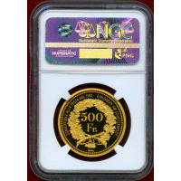 【SOLD】スイス 現代射撃祭 2016年 500フラン 金貨 ティチーノ NGC PF70UC