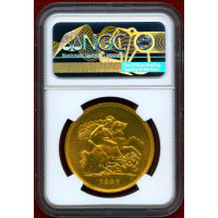 【SOLD】イギリス 1887年 5ポンド 金貨 ヴィクトリア ジュビリーヘッド NGC MS63