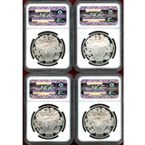 【SOLD】イギリス 2013 5ポンド 銀貨 エリザベス2世戴冠60年記念4枚セット PF70UC