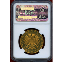オーストリア 1936年 100シリング 金貨 マドンナ NGC PL61