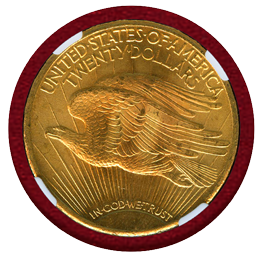 【SOLD】アメリカ 1928年 20ドル 金貨 セントゴーデンス NGC MS65