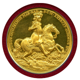 ドイツ バーデン 1955年 金メダル ルートヴィッヒ・ヴィルヘルム NGC MS64DPL