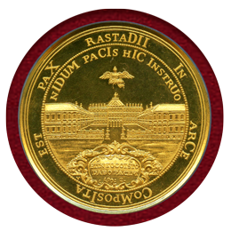 ドイツ バーデン 1955年 金メダル ルートヴィッヒ・ヴィルヘルム NGC MS64DPL