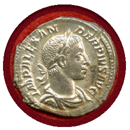 【SOLD】ローマ帝国 221-235年 デナリウス 銀貨 アレクサンデル・セウェルス