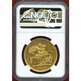 イギリス 1887年 5ポンド 金貨 ヴィクトリア ジュビリーヘッド NGC MS61