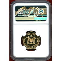 【SOLD】ベリーズ 1981FM 100ドル 金貨 黄アゲハ蝶 NGC PF70UC