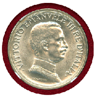 イタリア 1914R 2リレ 銀貨 2枚セット クァドリガ NGC MS64/MS63