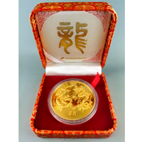 【SOLD】シンガポール 1988年 500SINGOLD(5オンス) 龍