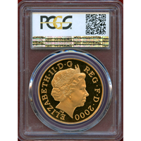 イギリス 2000年 5ポンド 金貨 クイーンマザー PCGS PR68DCAM