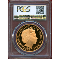 イギリス 2011年 5ポンド 金貨 ロイヤルウェディング PCGS PR69DCAM