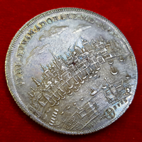 ドイツ ケルン 1705年 ターラー 銀貨 都市景観