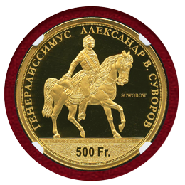 スイス 現代射撃祭 2022年 500フラン 金貨 ウーリ NGC PF70UC