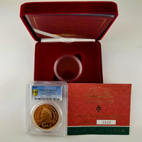 イギリス 2000年 5ポンド 金貨 クイーンマザー PCGS PR68DCAM