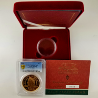 イギリス 2000年 5ポンド 金貨 クイーンマザー PCGS PR69DCAM