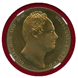 イギリス (1835) ファンタジー クラウン 洋銀貨 スリーグレイセス ウィリアム4世 PF67