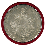【SOLD】ハンガリー 1786B ターラー銀貨 マドンナ NGC MS61