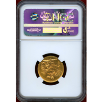 イギリス 1872年 ソブリン 金貨 ヴィクトリア ヤングヘッド セントジョージ NGC MS62