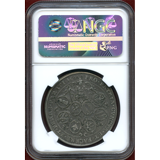 ドイツ アウクスブルク1622年 1/2ターラー 銀貨 ウルム都市景観 NGC AU50