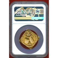 【SOLD】リヒテンシュタイン 1619(1966)年 3ダカット 金貨 クリッペ NGC MS68
