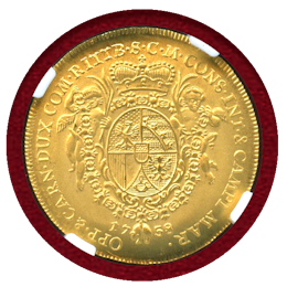 【SOLD】リヒテンシュタイン 1758DATED ダカット金貨 NGC MS69