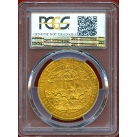 【SOLD】ドイツ バイエルン 1640年 5ダカット マキシミリアン1世 AU Details