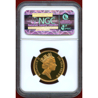 【SOLD】イギリス 1988年 2ポンド 金貨 エリザベス2世 NGC PF70UC