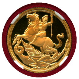 ジブラルタル 2017年 ソブリン 金貨 ソブリン200周年記念 NGC PF70UC ER