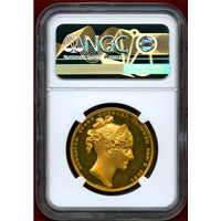 【SOLD】イギリス 1831年 金メダル ウィリアム4世戴冠記念 PROOF DETAILS