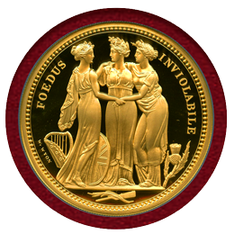 イギリス 2020年 500ポンド(5oz) 金貨 スリーグレイセス NGC PF70UC