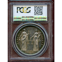 イギリス 1766年 チャールズ・プラット・カムデン 銀メダル PCGS SP65