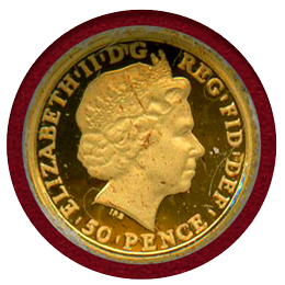 イギリス 2014年 50ペンス 金貨 ブリタニア NGC PF68UC